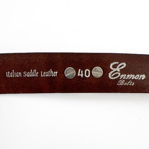 Enmon United States Air Force leather belt vintage - Picture 5 of 7